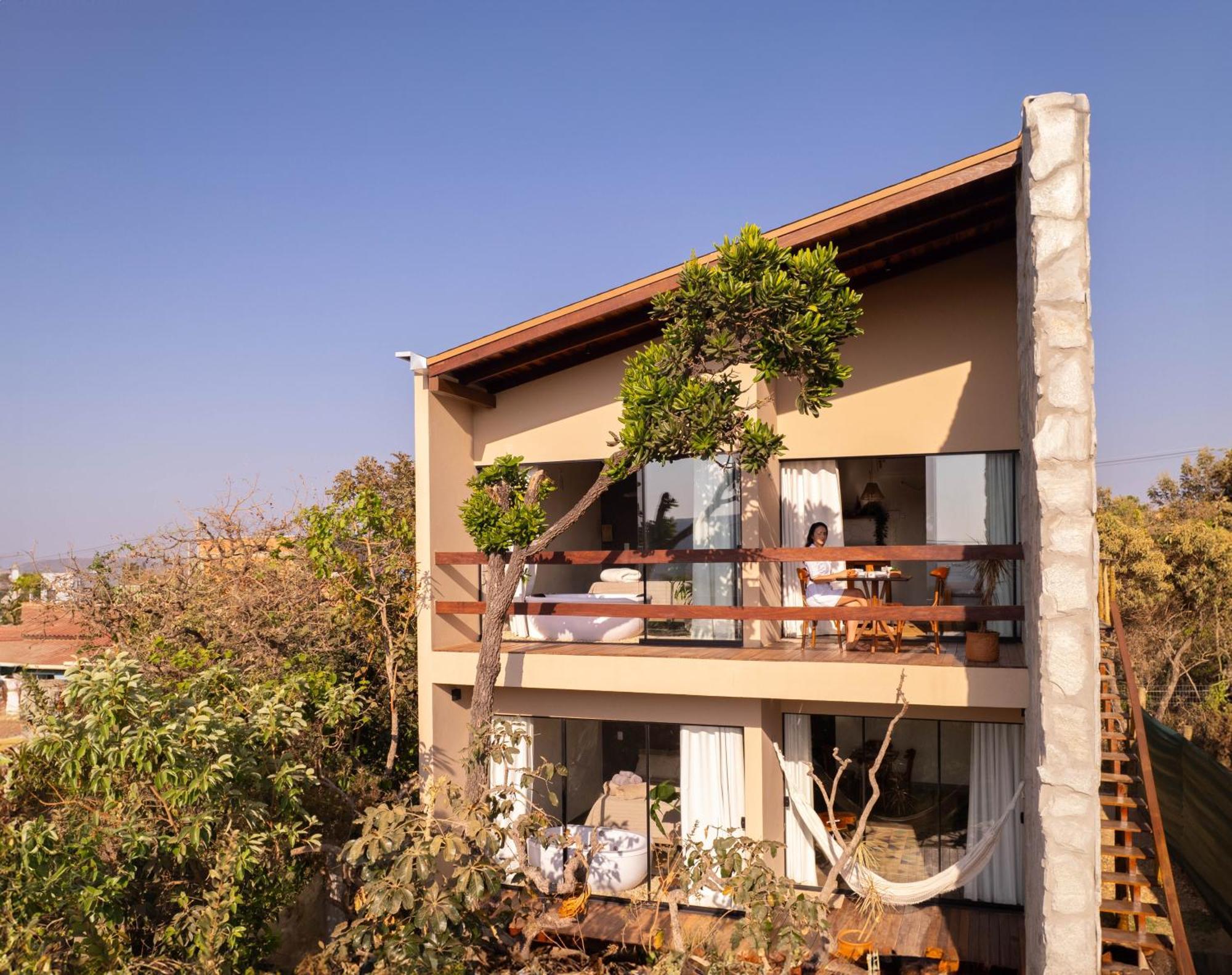 Lofts Lobo Guara Villa Alto Paraiso de Goias Exterior photo